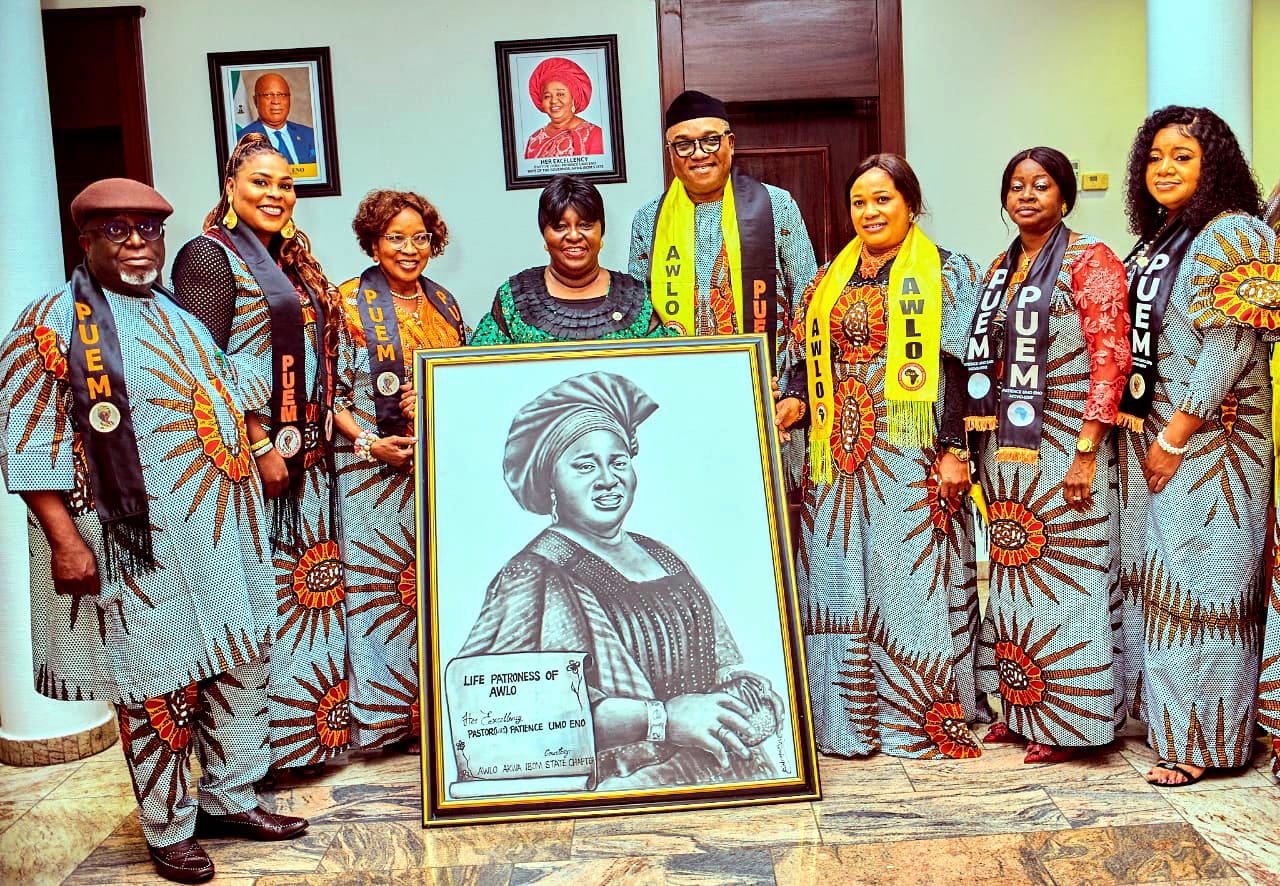 COURTESY VISIT BY AWLO AKWA IBOM STATE CHAPTER AND PUEM TO HER EXCELLENCY